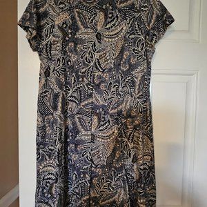 PUREJILL Cute cotton FALL dress